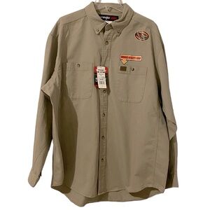 NWT Men’s Wrangler Riggs Utility Shirt. Sz. XXL